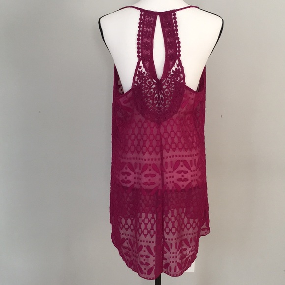 Hot Pink Coverup - Picture 2 of 8